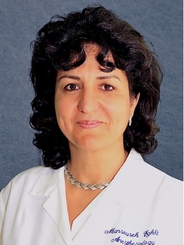 Headshot of Mansoureh Egbhali, PhD