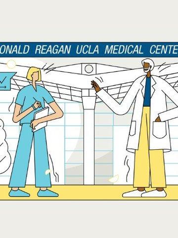 Ronald Regan UCLA Medical Center graphic