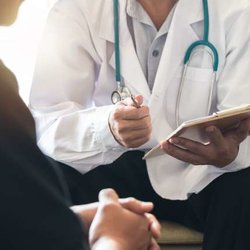 Choosing to Become a Physician Doctor Interviewing Patient