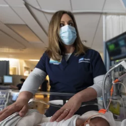 NICU clinical nurse specialist Juliet Sasinski