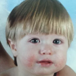 Medical student Eric Smith, pictured as a baby, shares his story of becoming a doctor
