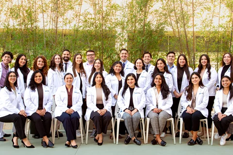 A group photo of the Latino Medical Student Association