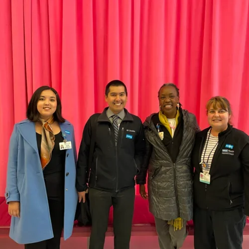 Program Coordinators at an event